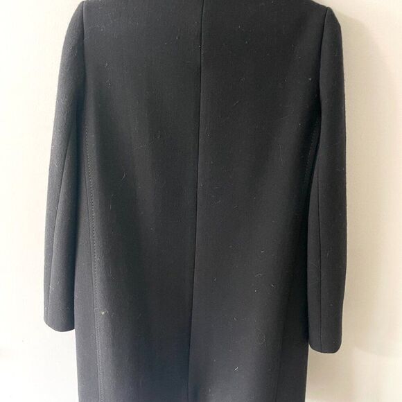 Kate Spade ETTA Wool Bow Coat Black | Size 6 - Picture 4 of 11
